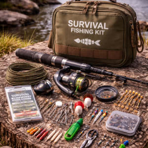 Survival Fishing Kit - survival & emergency preparedness gear