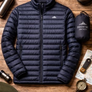 Lightweight Packable Down Jacket - survival & emergency preparedness gear