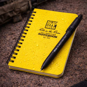 Rite in the Rain Waterproof Notebook and All Weather Pen Set - survival & emergency preparedness gear