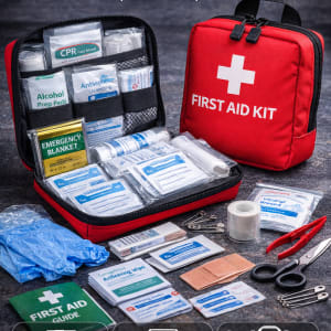 Compact Personal First Aid Kit (125-Piece) - survival & emergency preparedness gear