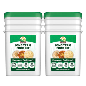 Long-Term Food Storage Kit - survival & emergency preparedness gear