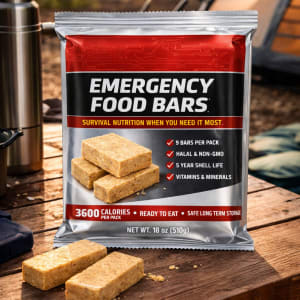 3600 Calorie Emergency Food Bars - survival & emergency preparedness gear
