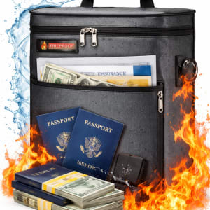 Fireproof Document & Passport Bag - survival & emergency preparedness gear