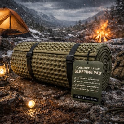 Closed-Cell Foam Sleeping Pad