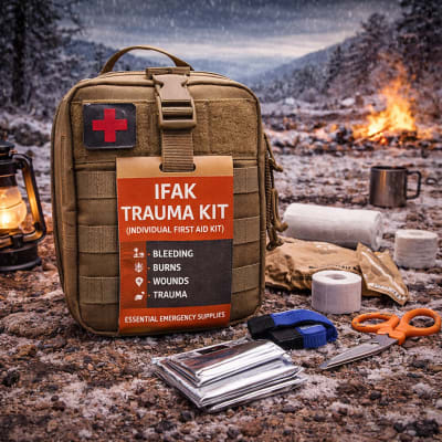 IFAK Trauma Kit (Individual First Aid Kit)