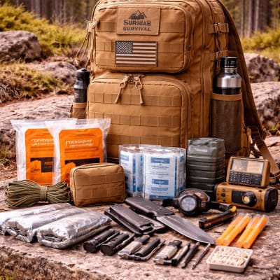Sirius Survival 2-Person Bug Out Bag