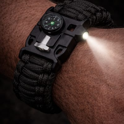 Paracord Survival Bracelet — 550lb Emergency Paracord EDC