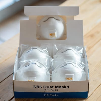 N95 Dust Masks (10-Pack) – Respiratory Protection