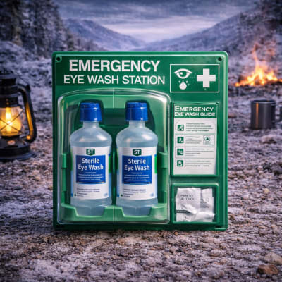 Emergency Eye Wash Station Kit