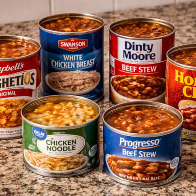 Canned Ready-to-Eat Meals