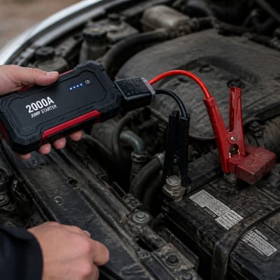 Portable Jump Starter – Car Battery Booster