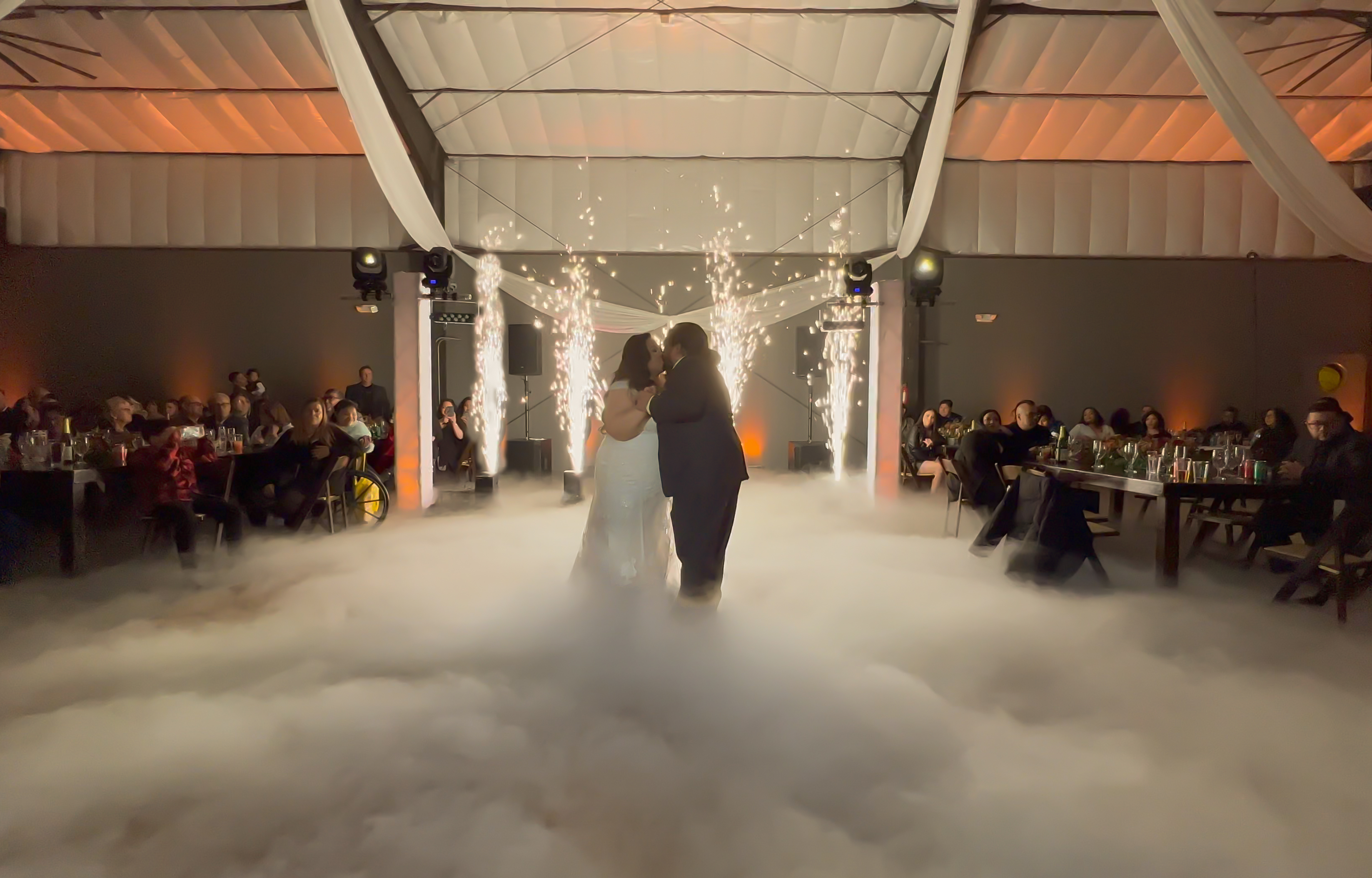 Wedding dance floor