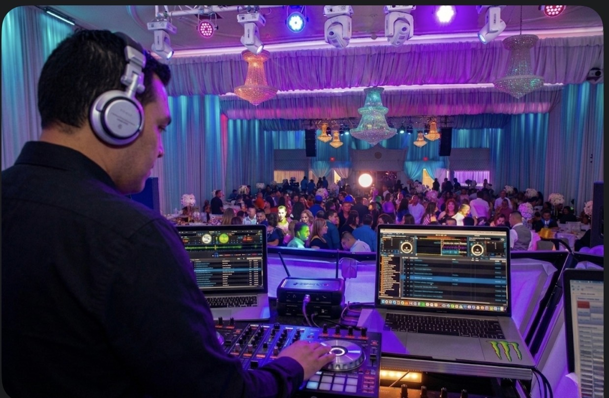 DJ setup