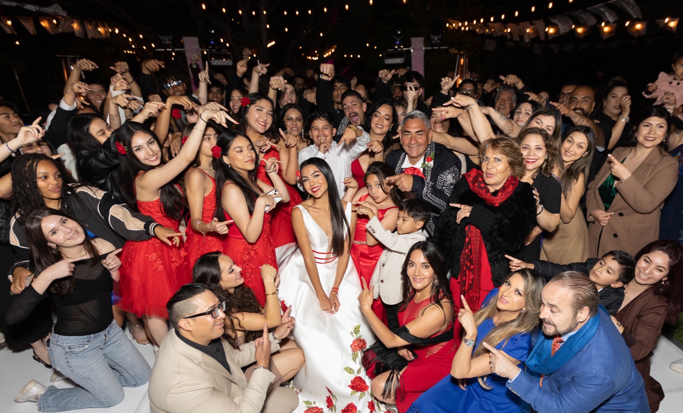 Quinceañera celebration