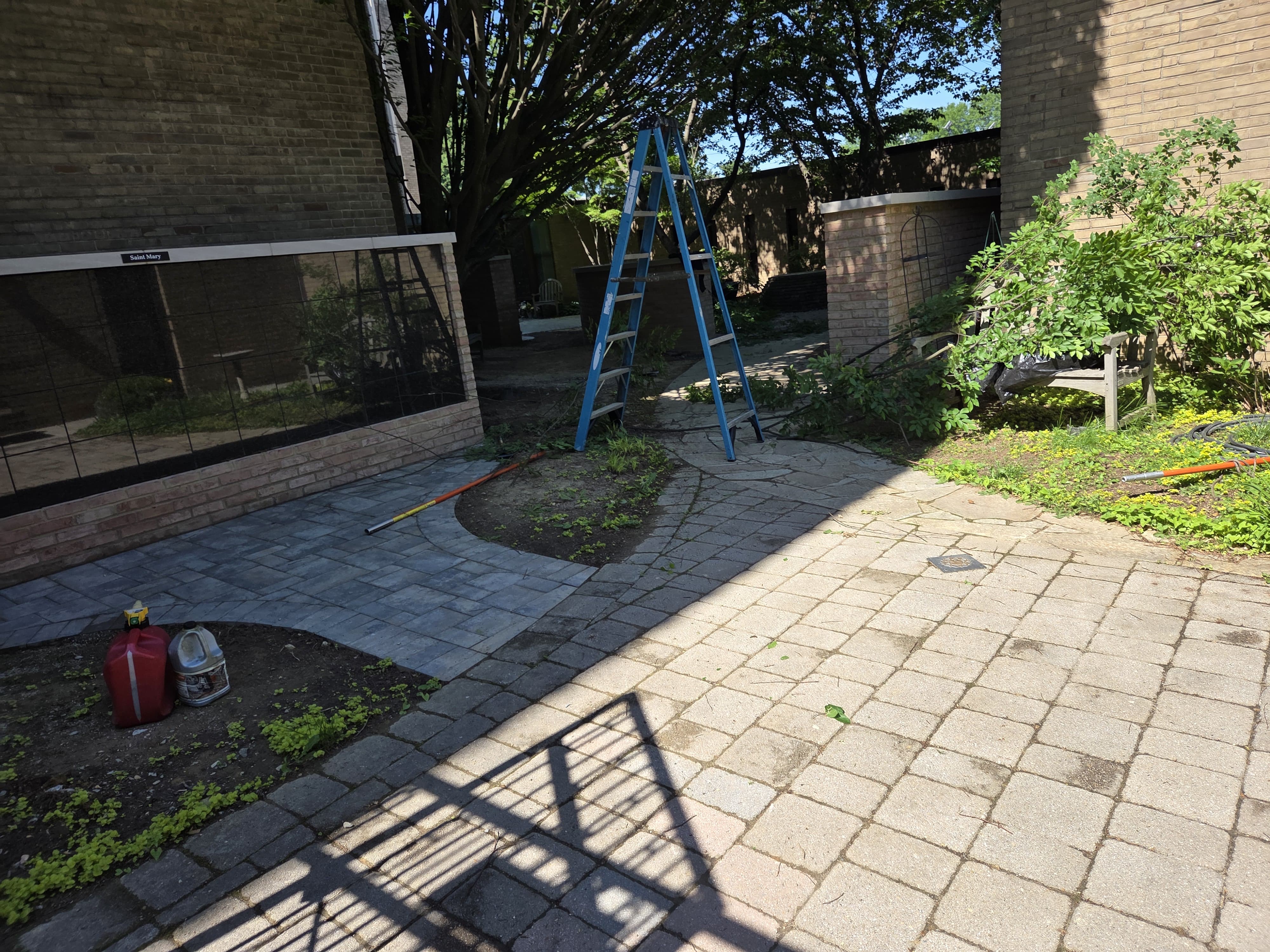 Open property cleared of debris and overgrowth