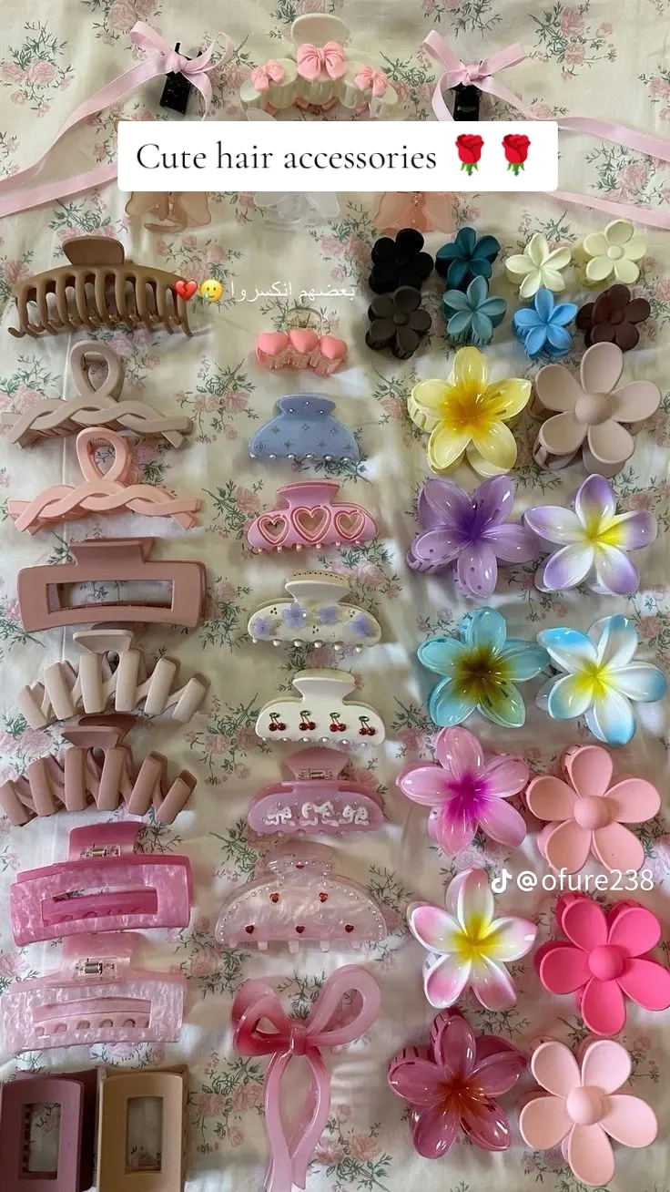 Fancy hair clips