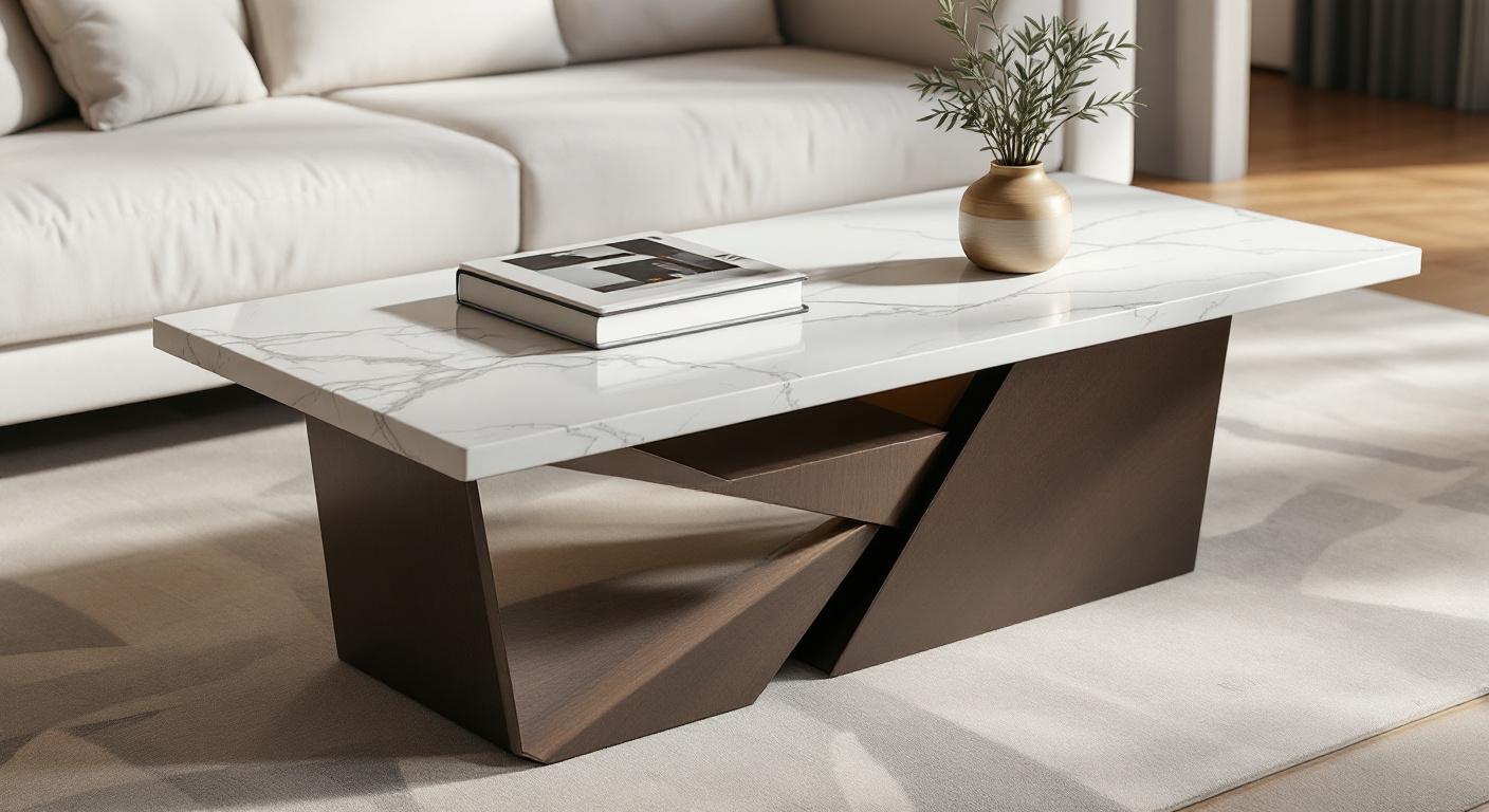Table basse à Dakar : Comment choisir la pièce maîtresse de votre salon avec KD Mobilier