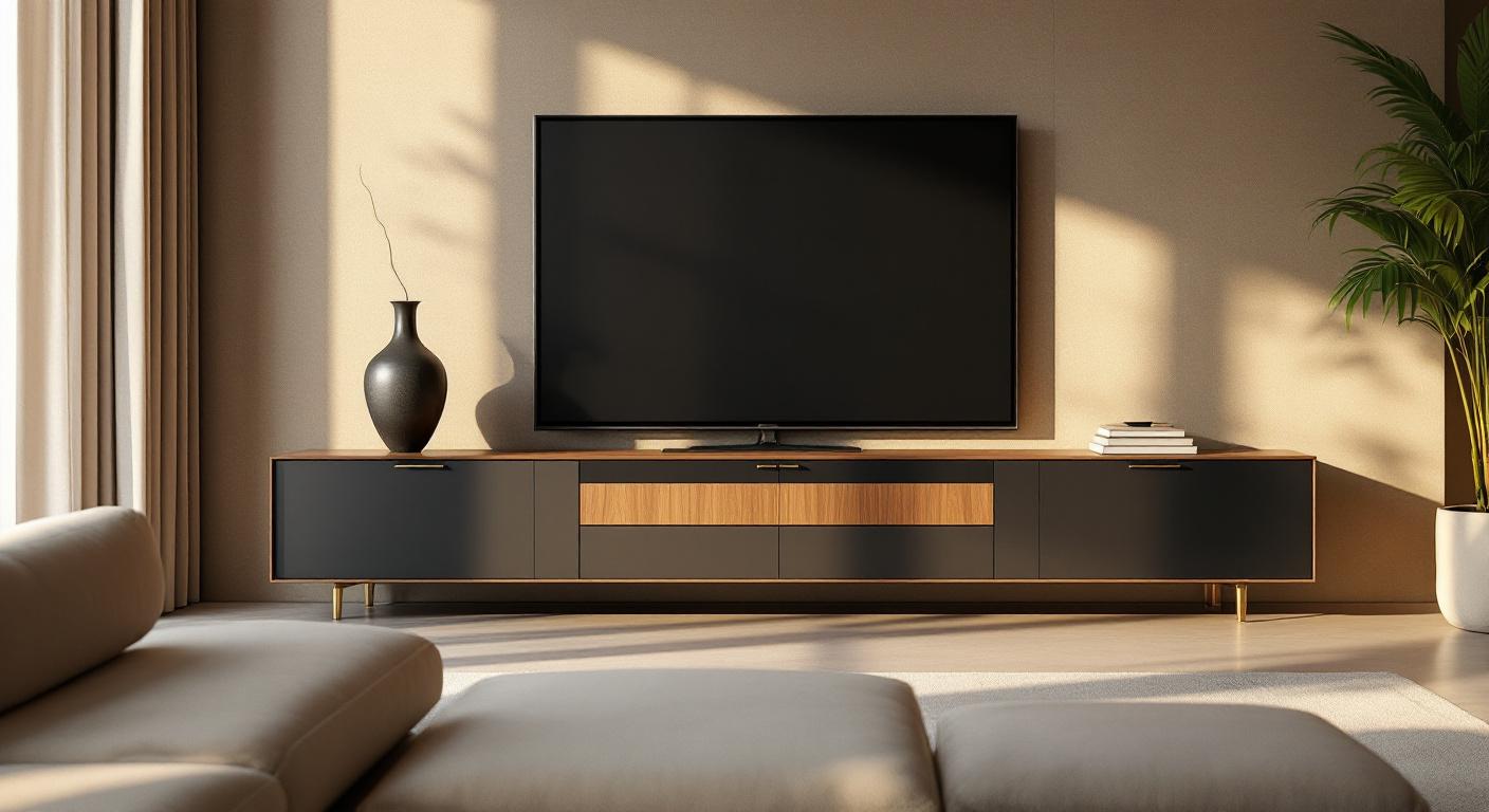 Meuble TV à Dakar : Le Guide pour Choisir la Pièce Design et Sur Mesure Parfaite