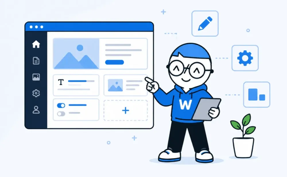 Panel de administración web: edita tu sitio sin saber programar