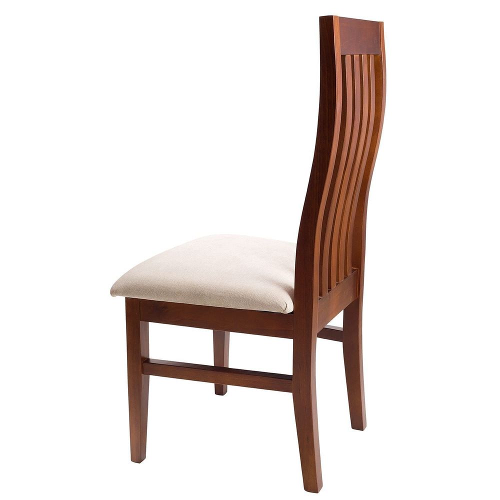 Pack 2 Sillas Florencia Miel Tapiz Beige