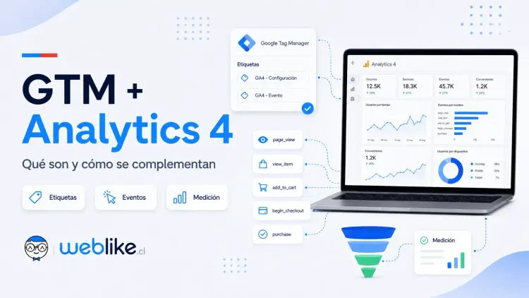 ¿Qué son Google Tag Manager y Google Analytics 4, y en qué se diferencian?
