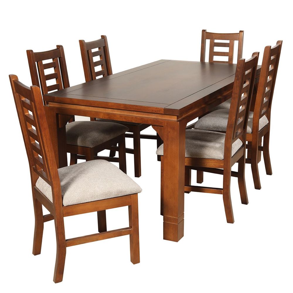 Comedor Martina 6 Sillas miel