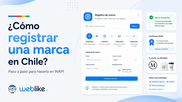 Cómo registrar una marca en Chile paso a paso (INAPI)
