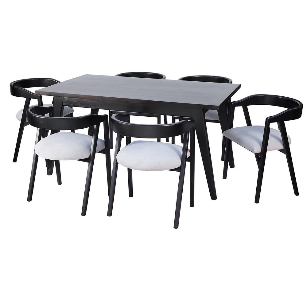 Comedor Ignacia rectangular chocolate