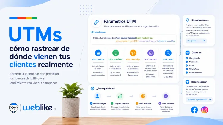 UTMs: cómo rastrear de dónde vienen tus clientes realmente