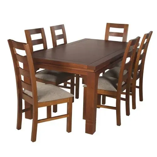 Comedor Javiera 6 sillas miel