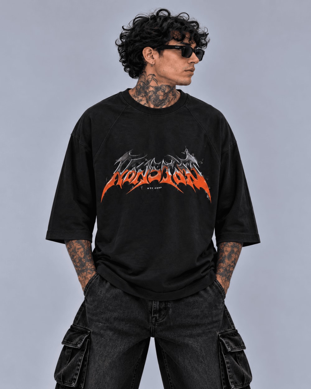 Polera Manga media larga thunder — EGAN Streetwear