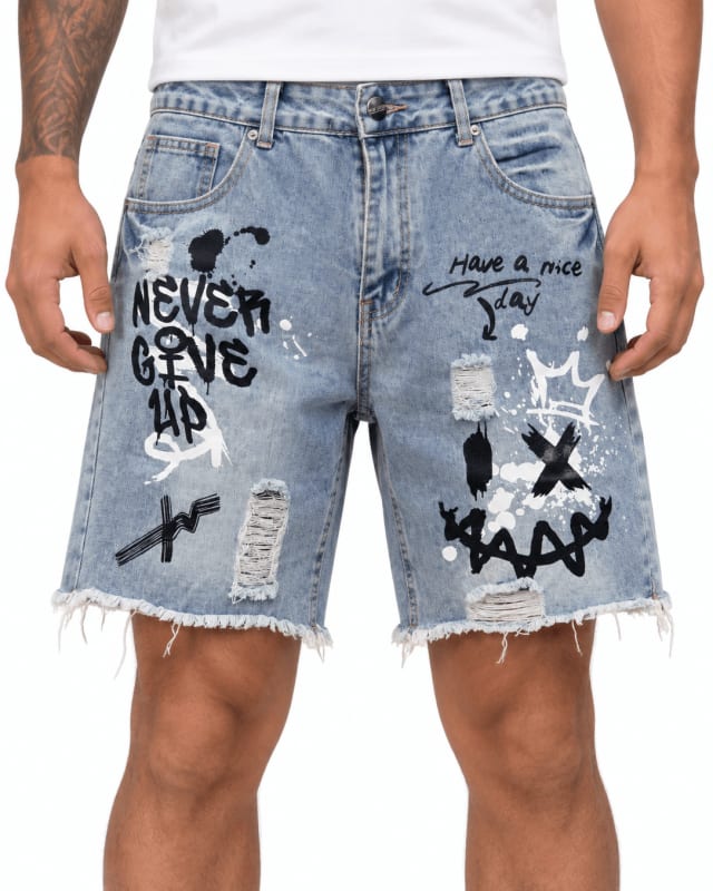 SHORT NEVER GIVE — EGAN Streetwear