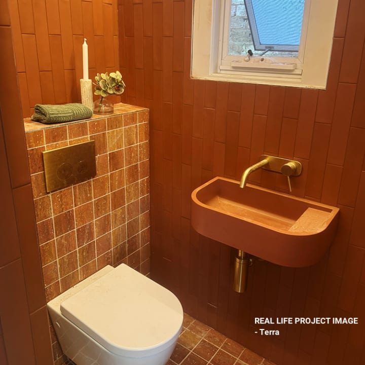 Wadi Series Porcelain Tiles installed