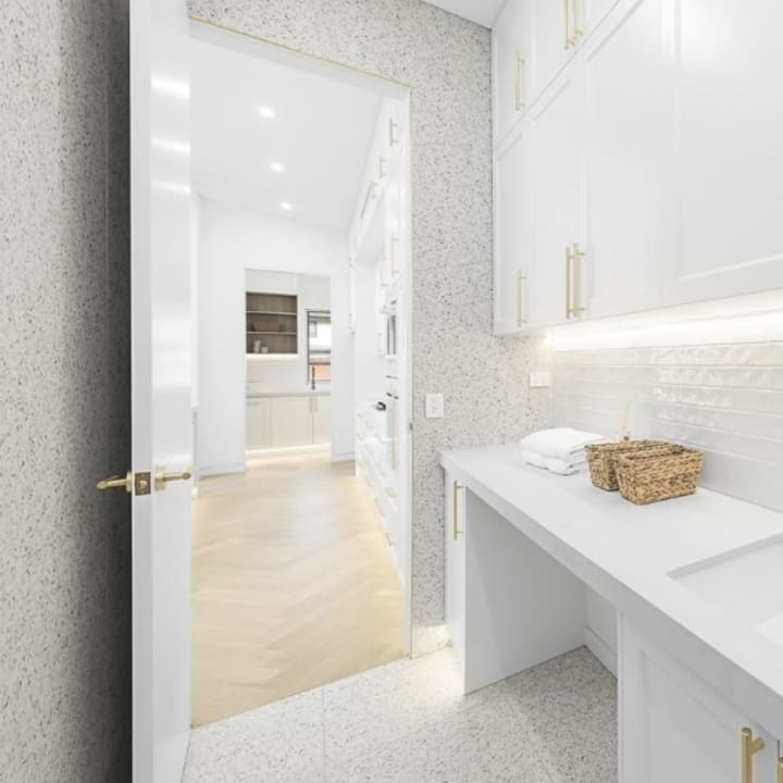 Bondi Terrazzo Look Floor & Wall Tiles installed
