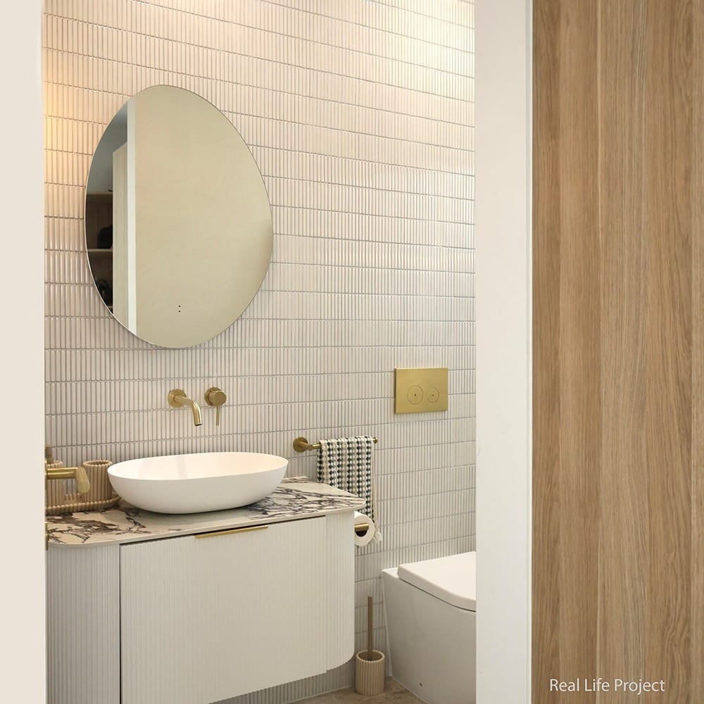 Tile Trends That Are Here to Stay – 4. Textural Trends with Staying Power: Kit Kat Mosaics (2)