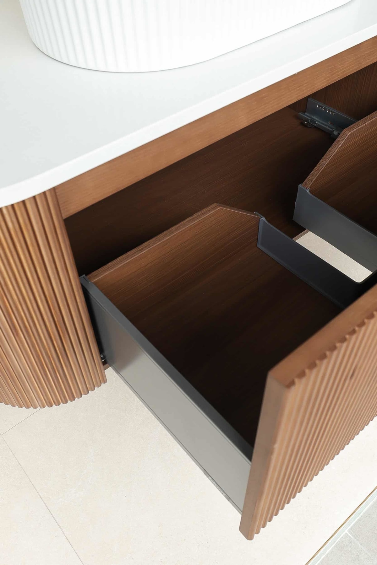 Design Tiles Curated Vanity Collection | 7 Looks, 7 Easy Choices – Premium Hardware Included: BLUM Hinges (2)