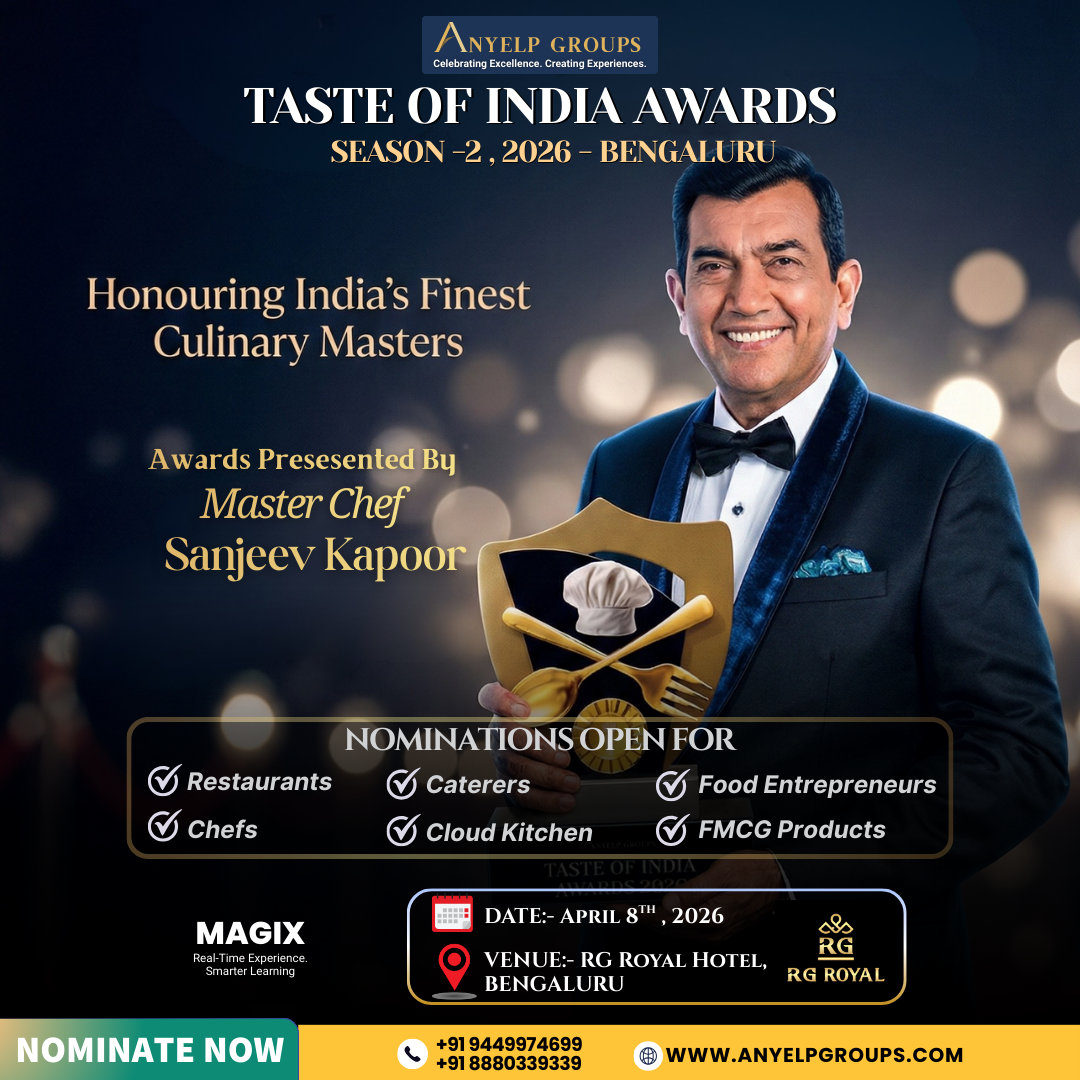 Taste of India Awards 2026 Bengaluru