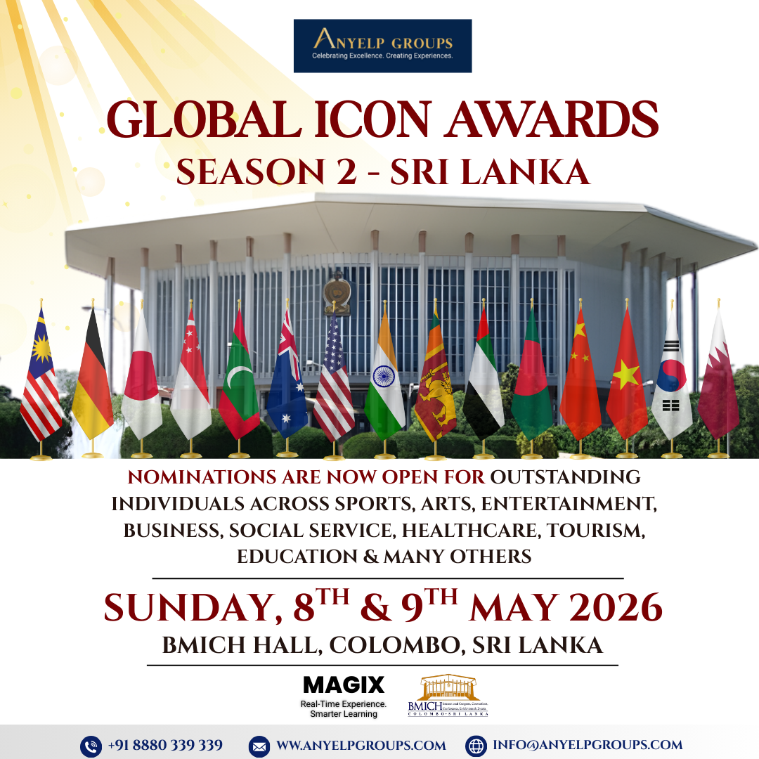 Global Icon Awards 2026 Sri Lanka