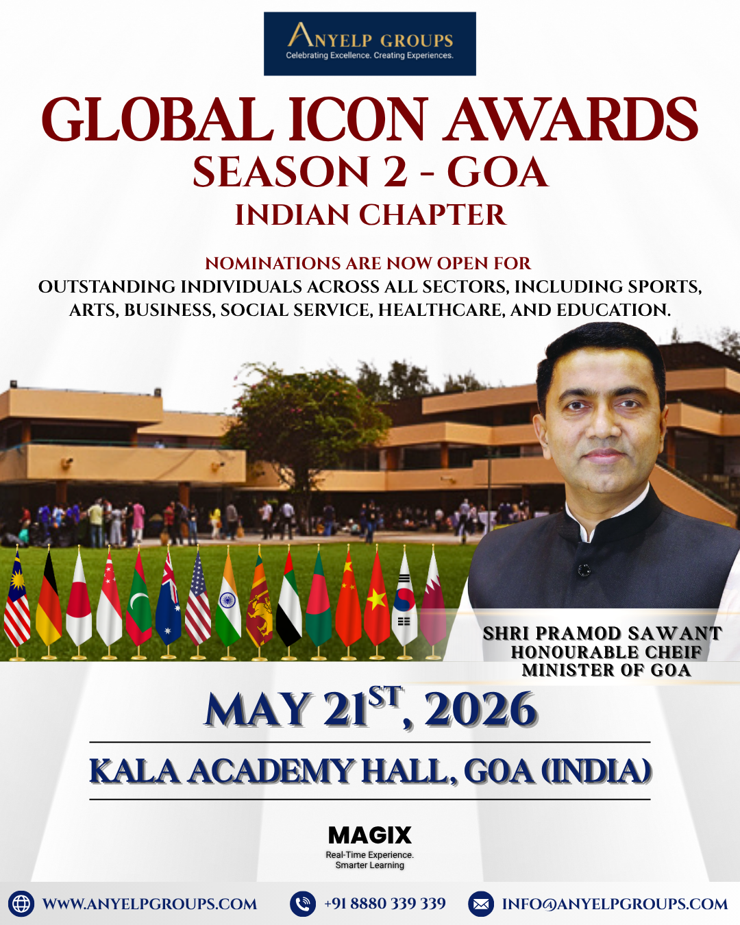 Global Icon Awards 2026 Goa