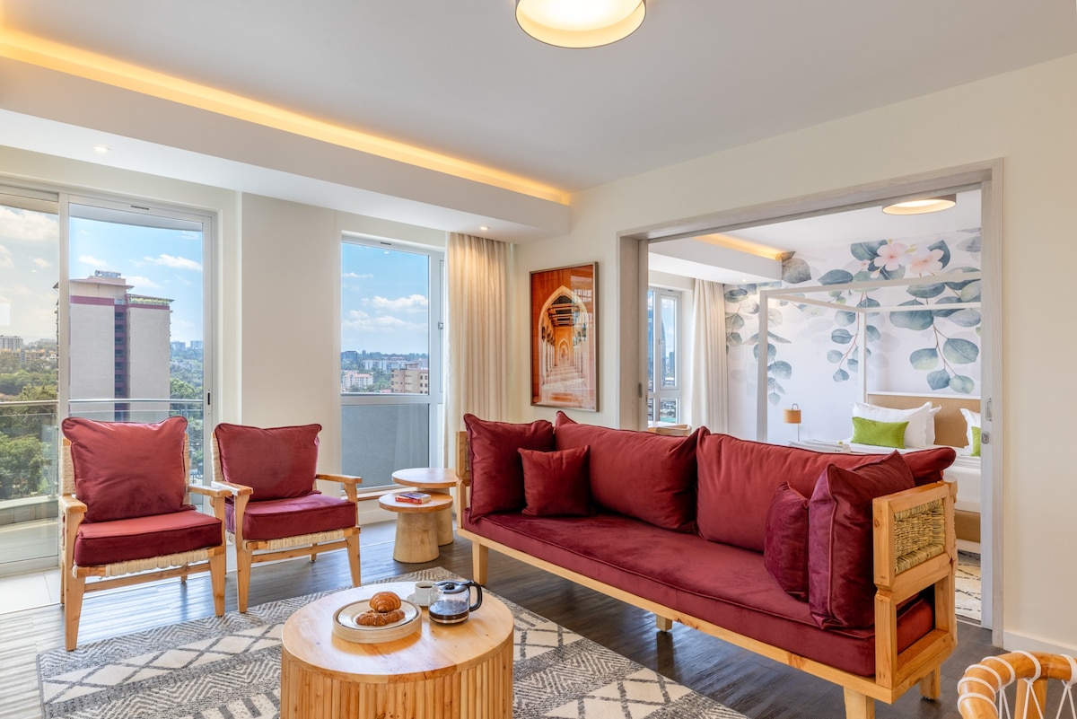 Capital M Ruby Line 1 Bed by YourHost,Nairobi