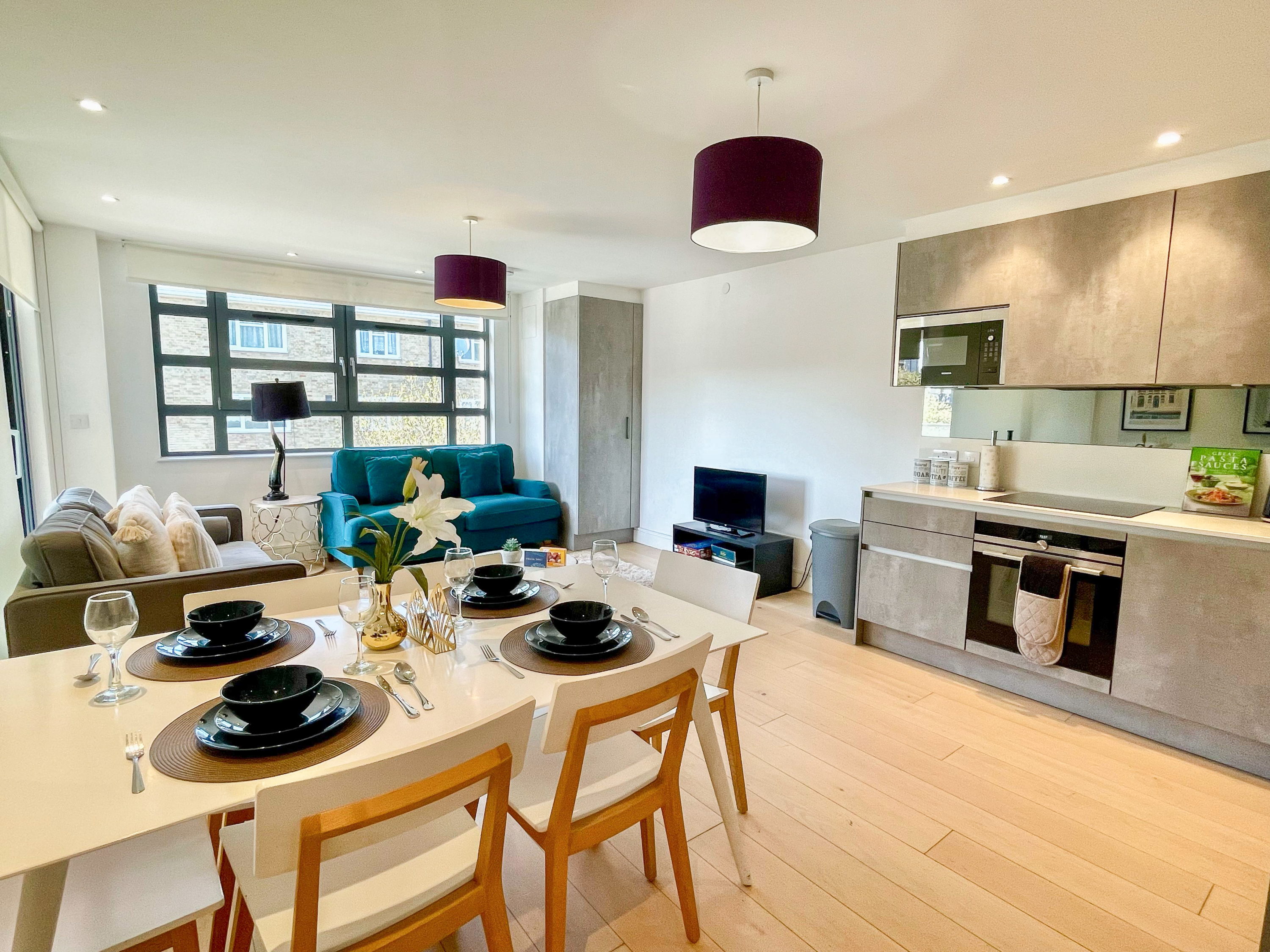Regent's Flat 3 · 3-bed interior