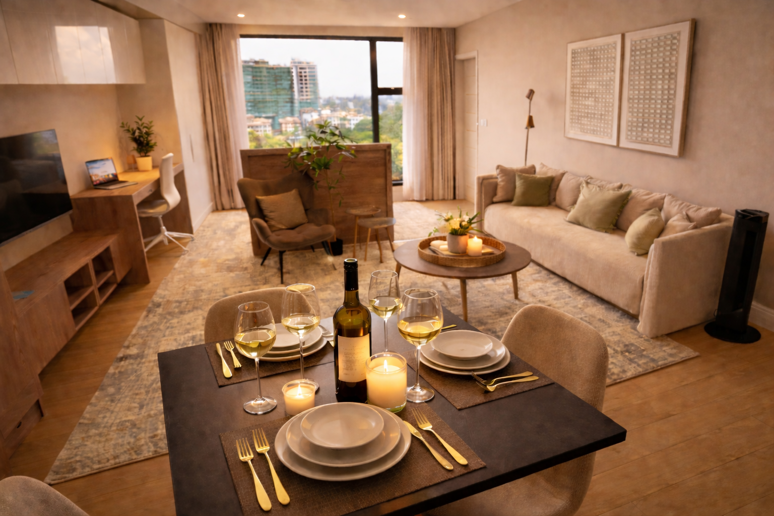 Stylish Avana Studio by YourHost