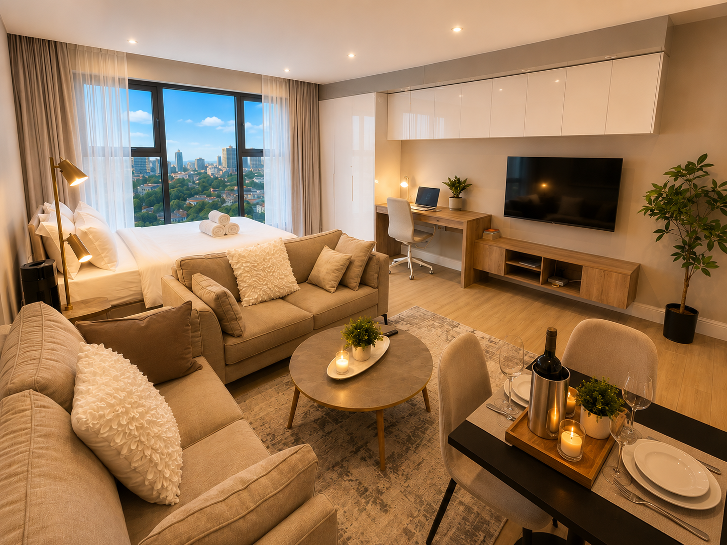 Stylish Avana Studio by YourHost