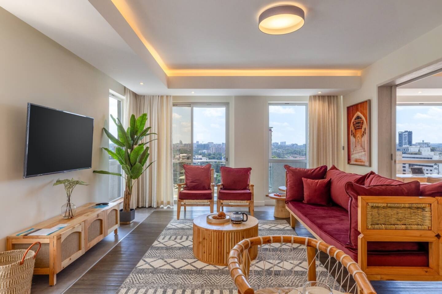 Capital M Ruby Line 1 Bed by YourHost,Nairobi
