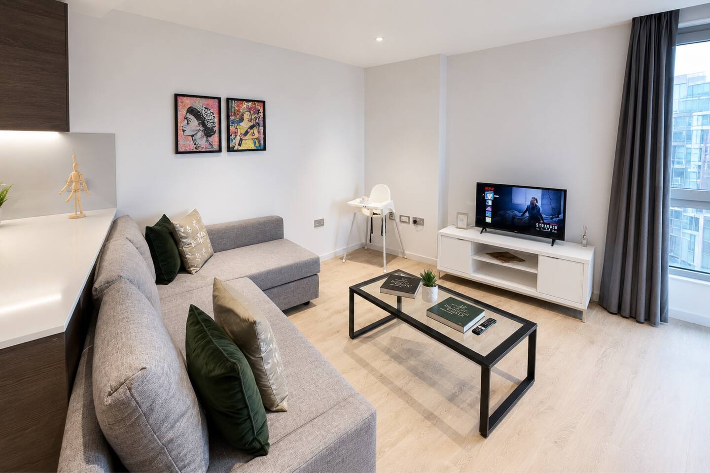 King's Cross Flat 63 · 3-bed interior