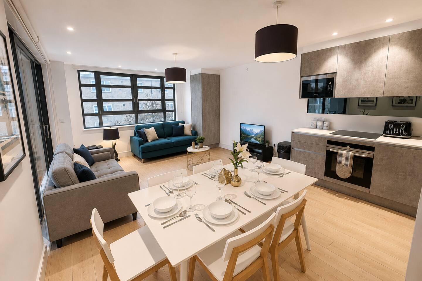 Regent's Flat 3 · 3-bed interior