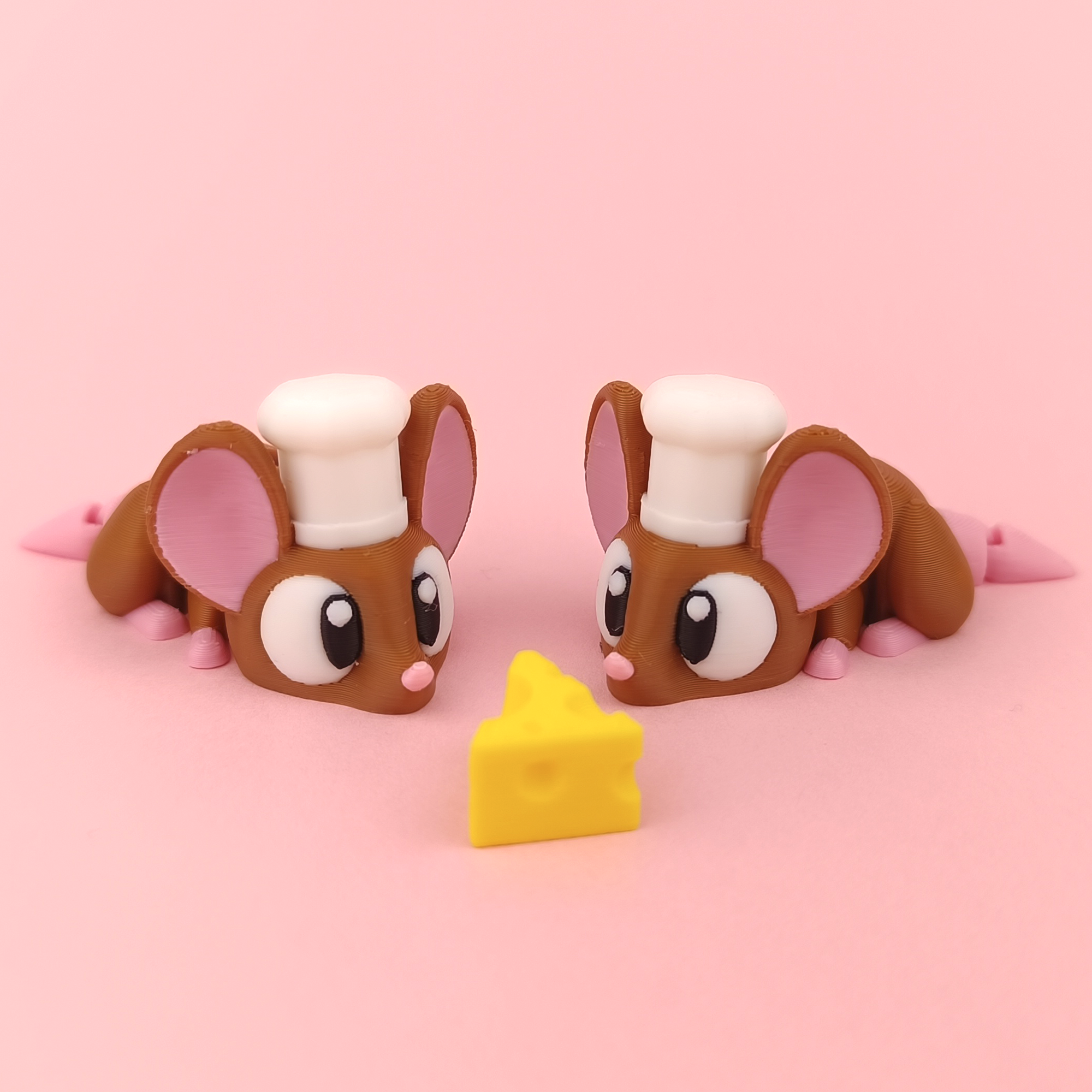 ChefMouse - Porte-clés MinoZoo 3D Imprimé