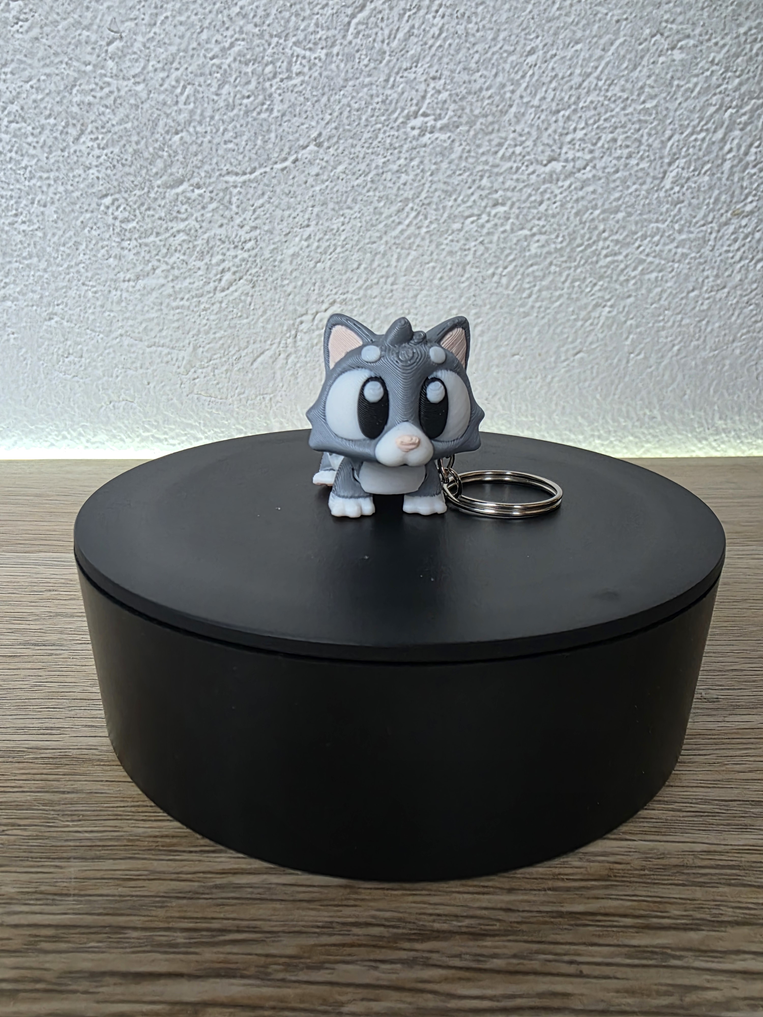 Flexi Cat - Porte-clés MinoZoo en PLA léger et durable