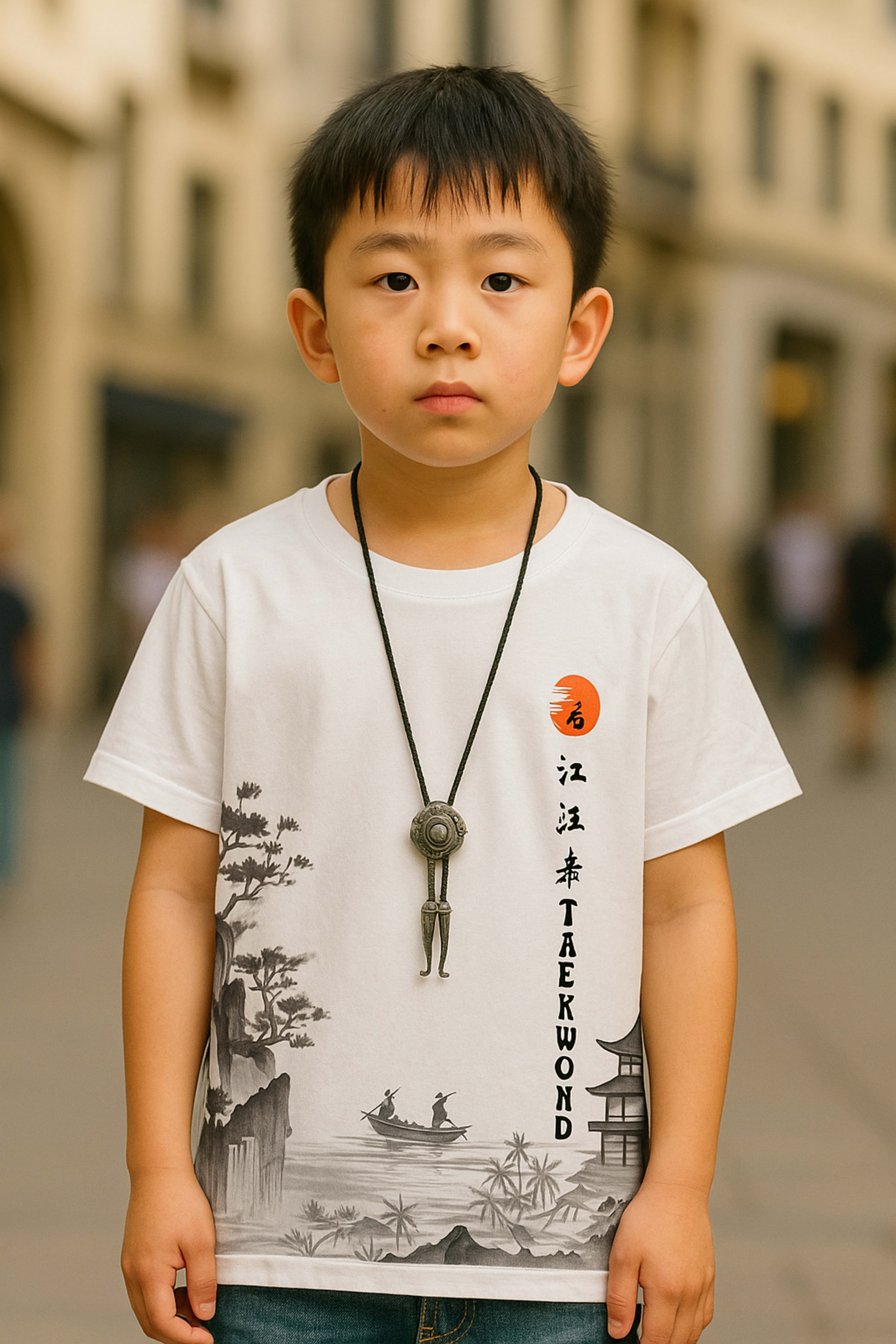 Traditional Korean Art Taekwondo T-Shirt – Men's Martial Arts Tee