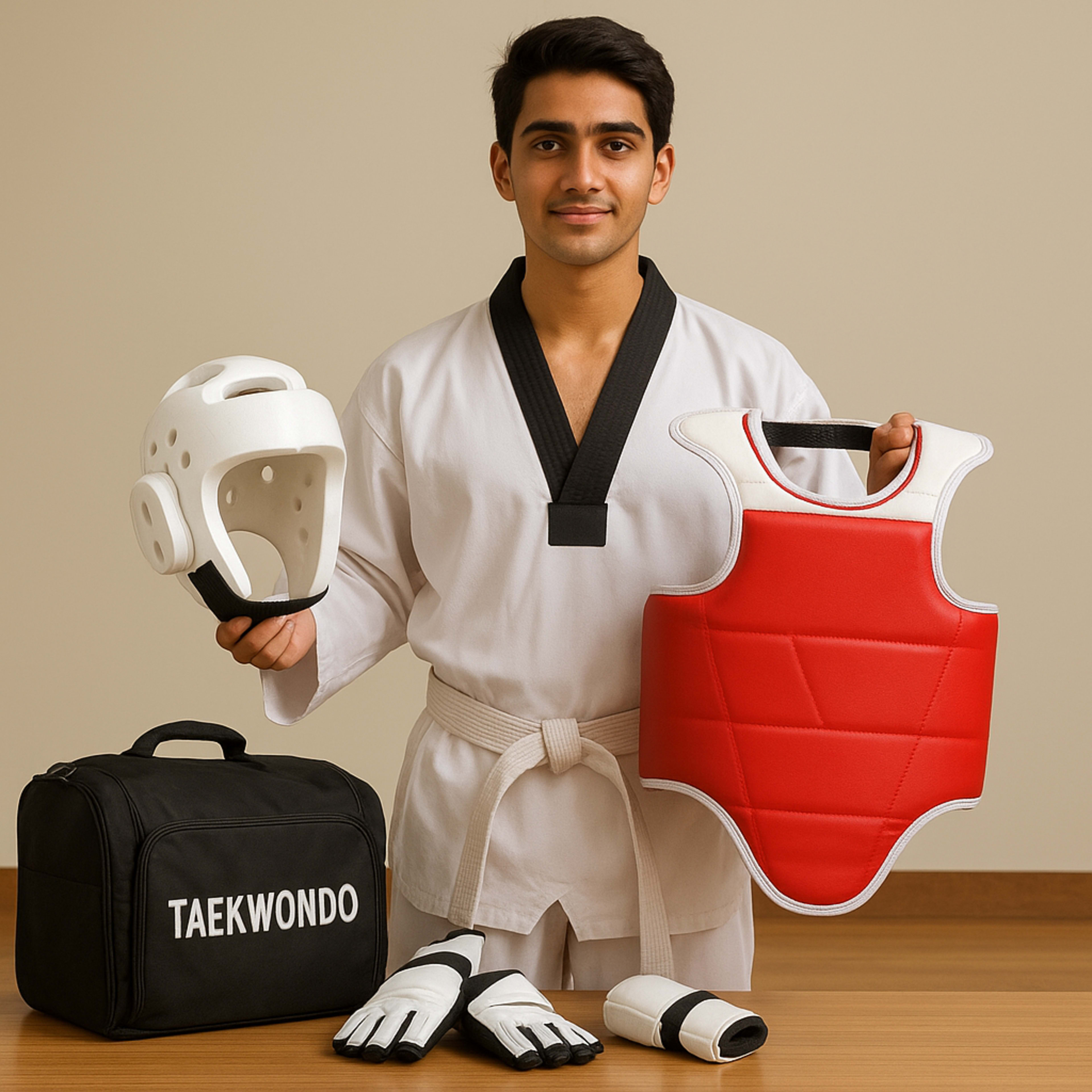 Your Complete Guide to Choosing Taekwondo Gear in Pakistan | ChampZones] Meta Description:[Confused about starting Taekwondo in Pakistan? This guide explains all essential gear - dobok, protective gear, gear bags - where to buy, and price ranges in PKR.